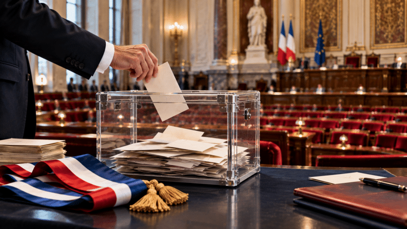 Sénatoriales : dimanche, la moitié du Sénat se renouvelle, avril 2027 en tête